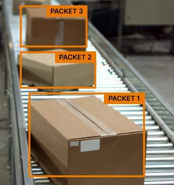 Packet Count Detection in the Warehouse Unit